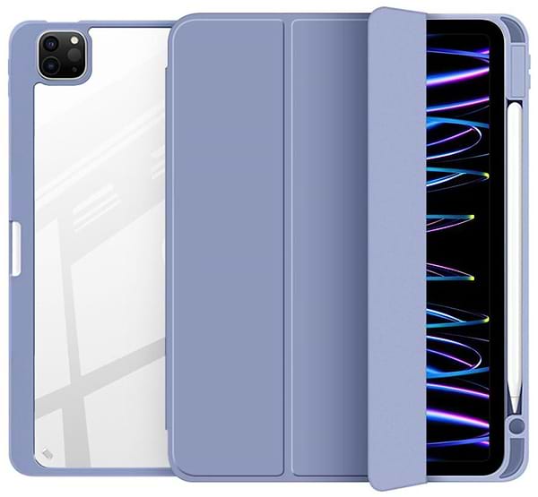 Фото - Чехол для планшета BeCover Soft Edge TPU с креплением Apple Pencil for Apple iPad Pro 12.9 2020/2021/2022 Purple (711710)