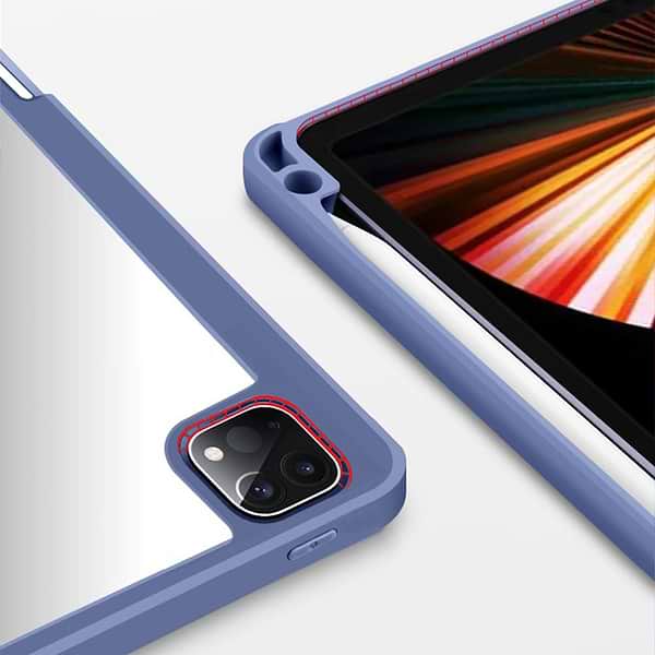 Фото - Чехол для планшета BeCover Soft Edge TPU с креплением Apple Pencil for Apple iPad Pro 12.9 2020/2021/2022 Purple (711710)