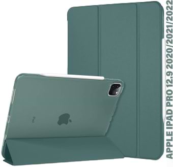 Чохол для планшету BeCover Tri Fold Hard for Apple iPad Pro 12.9 2020/2021/2022 Dark Green (711720) - Фото 1