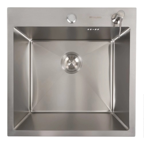 Фото - Уцінка - Мийка кухонна VALESO 50x50 нержавійка Handmade (3,0/0,8) + 56 NESP