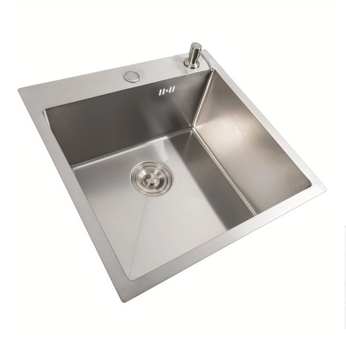 Фото - Уцінка - Мийка кухонна VALESO 50x50 нержавійка Handmade (3,0/0,8) + 56 NESP