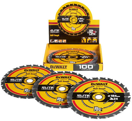 Круг відрізний по дереву DeWALT ELITE EXTREME 184х16х24 (DT10401_10)