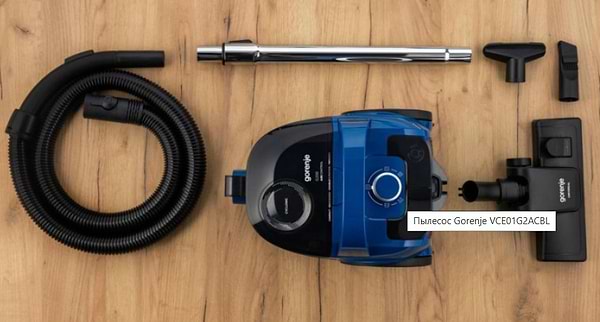Фото - Пилосос для сухого прибирання з мішком Gorenje VCE 01 G2ACBL