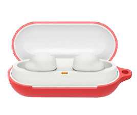 Чохол для навушників BeCover Silicon for Sony WF-C500 Red (712025)