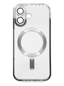 Чехол для смартфона BeCover TPU Chrome Case (MagSafe) for Apple iPhone 16 Silver (712073) - Фото 1