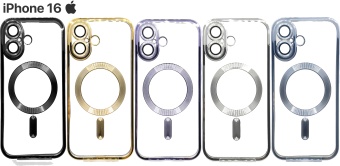 Фото - Чохол для смартфону BeCover TPU Chrome Case (MagSafe) for Apple iPhone 16 Purple (712074)