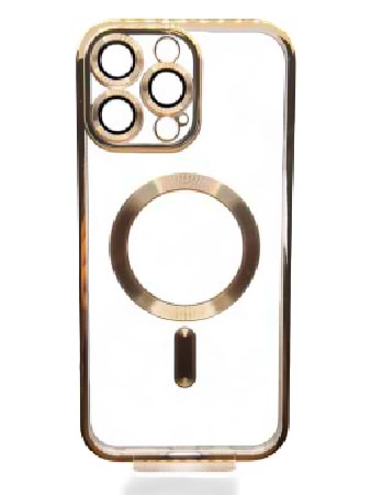 Чехол для смартфона BeCover TPU Chrome Case (MagSafe) for Apple iPhone 16 Pro Gold (712081) - Фото 1