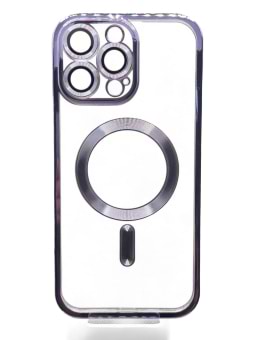 Чохол для смартфону BeCover TPU Chrome Case (MagSafe) for Apple iPhone 16 Pro Max Purple (712089) - Фото 1