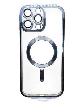 Чохол для смартфону BeCover TPU Chrome Case (MagSafe) for Apple iPhone 16 Pro Max Sierra Blue (712087) - Фото 1