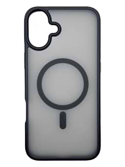 Чохол для смартфону BeCover Metal Buttons Case (MagSafe) for Apple iPhone 16 Black (712090) - Фото 1