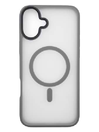 Фото - Чохол для смартфону BeCover Metal Buttons Case (MagSafe) for Apple iPhone 16 Plus Gray (712095)