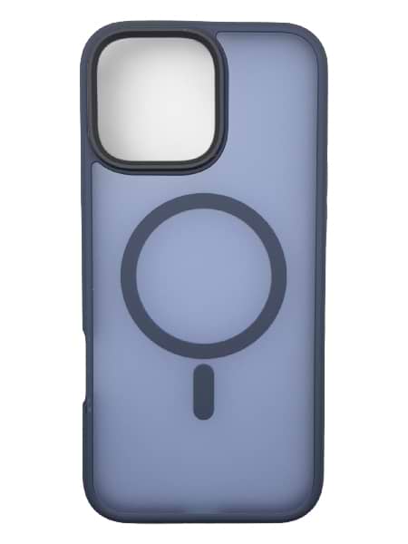 Чехол для смартфона BeCover Metal Buttons Case (MagSafe) for Apple iPhone 16 Pro Max Blue (712100) - Фото 1