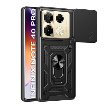 Чохол для смартфону BeCover Military for Infinix Note 40 Pro (X6851) Black (712160) - Фото 1