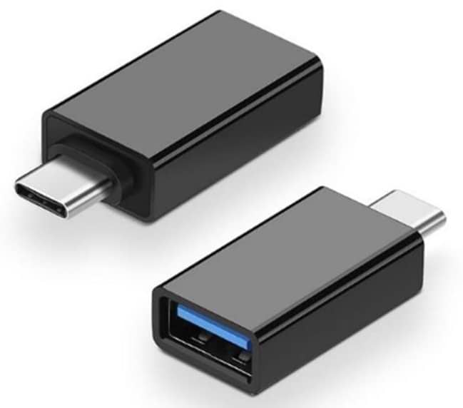 Перехідник USB-C - USB Atcom USB-C to USB 3.0 AF OTG Black (11310)