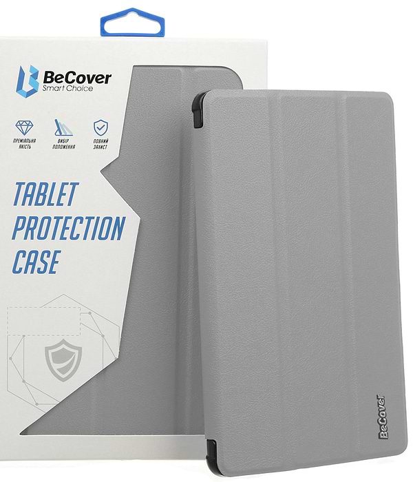Фото - Чехол для планшета BeCover Tri Fold Soft TPU for Apple iPad Mini 7 2024 Gray (712446)