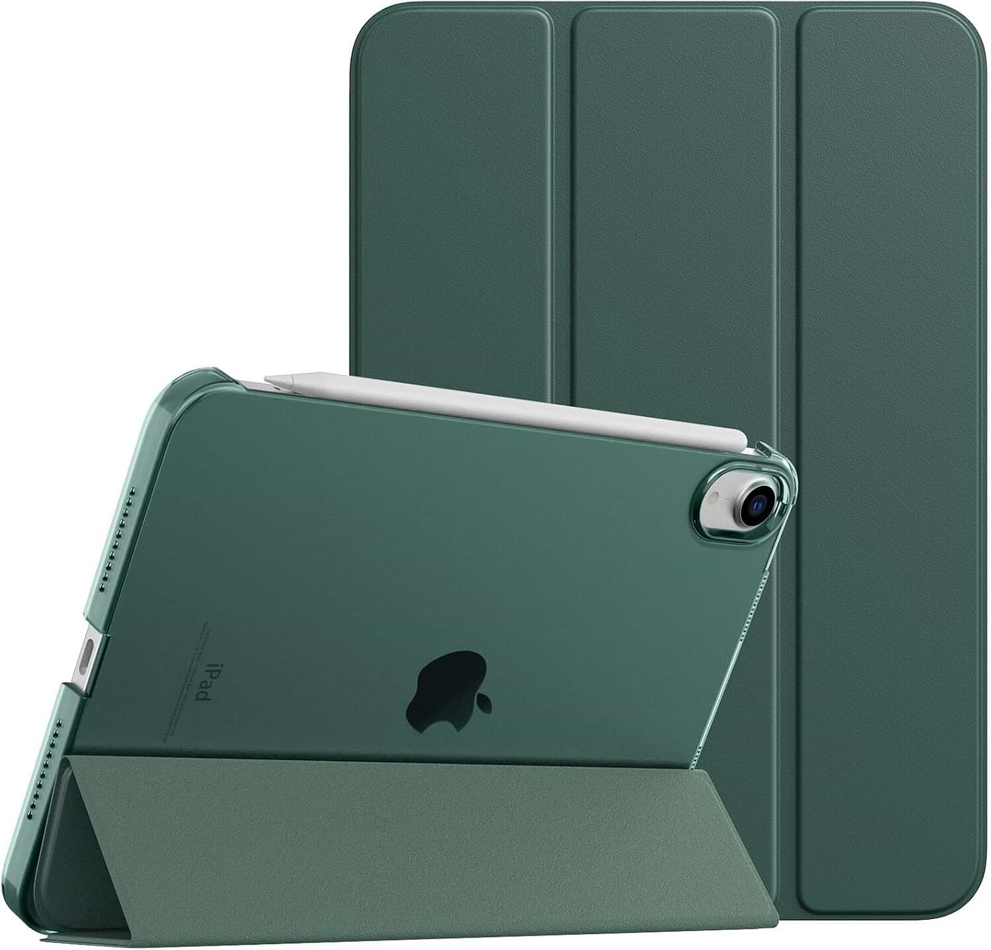 Чохол для планшету BeCover Tri Fold Hard for Apple iPad Mini 7 2024 Dark Green (712451) - Фото 1