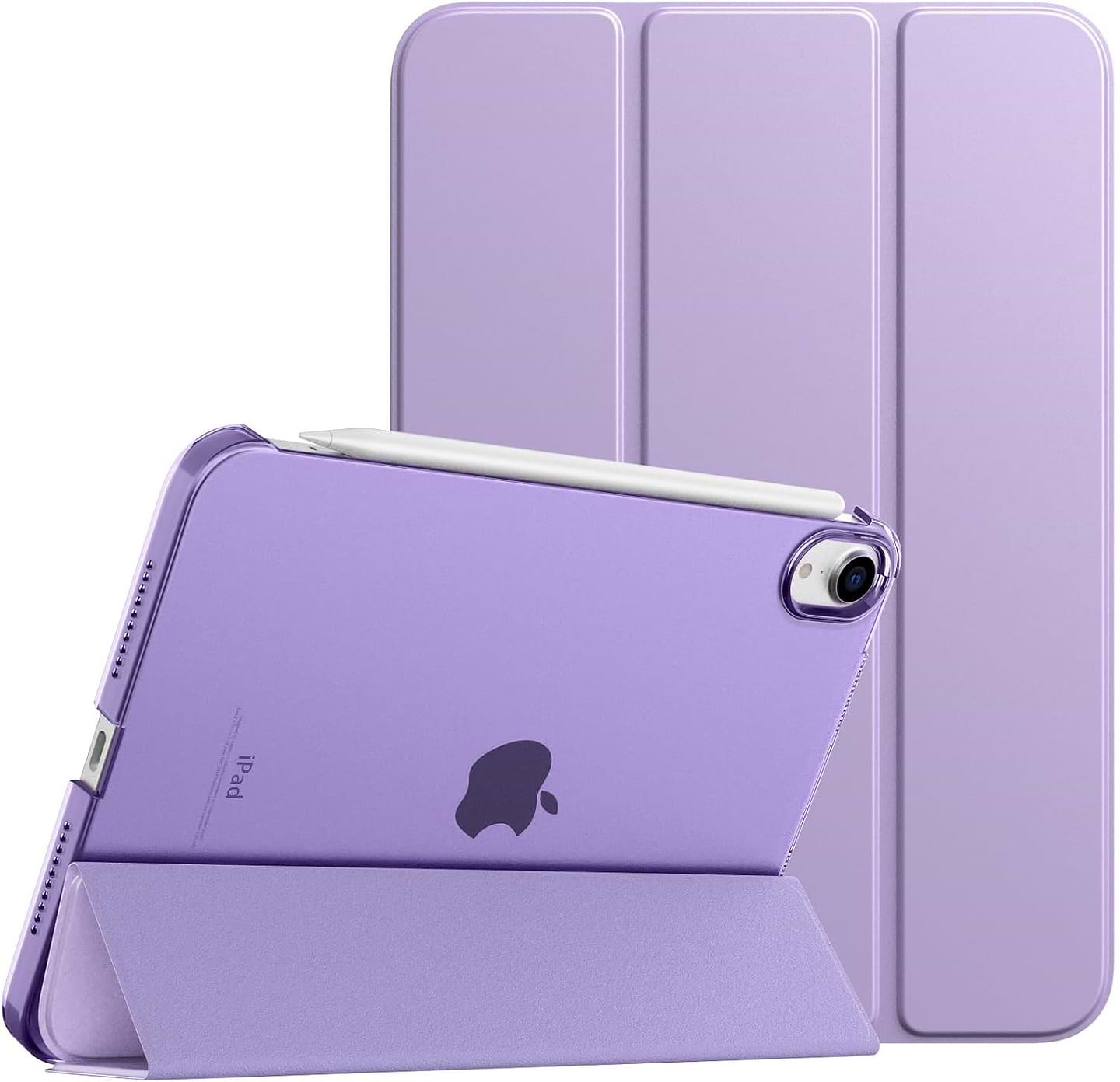 Чехол для планшета BeCover Tri Fold Hard for Apple iPad Mini 7 2024 Purple (712455) - Фото 1