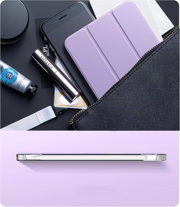 Фото - Чохол для планшету BeCover Tri Fold Hard for Apple iPad Mini 7 2024 Purple (712455)