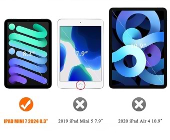 Фото - Чехол для планшета BeCover for Apple iPad Mini 7 2024 Dark Green (712429)