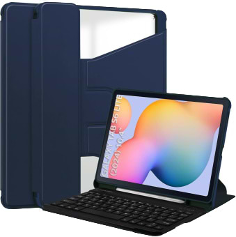 Чохол-клавіатура для планшета BeCover 360° Rotatable BeCover for Samsung Galaxy Tab S6 Lite (2024) 10.4'' P620/P625/P627 Deep Blue (712588)