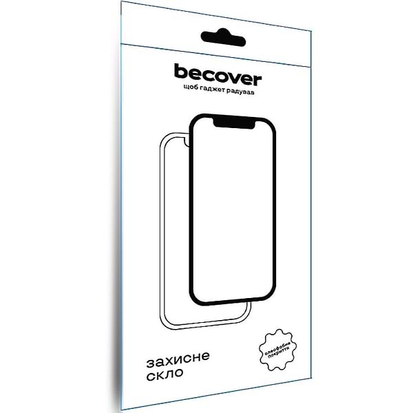 Фото - Защитное стекло для смартфона BeCover for Motorola Moto G75 10D Black (712718)