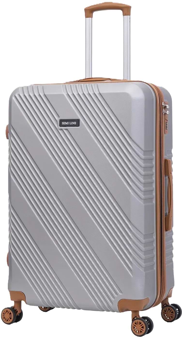 Валіза Semi Line 28" (L) Light Grey (T5849-3)