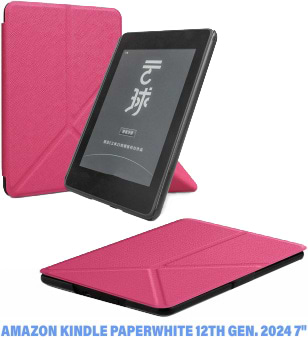 Чехол для электронной книги BeCover Ultra Slim Origami for Amazon Kindle Paperwhite 12th Gen / Kindle Colorsoft 2024 7" Rose Gold (712843)