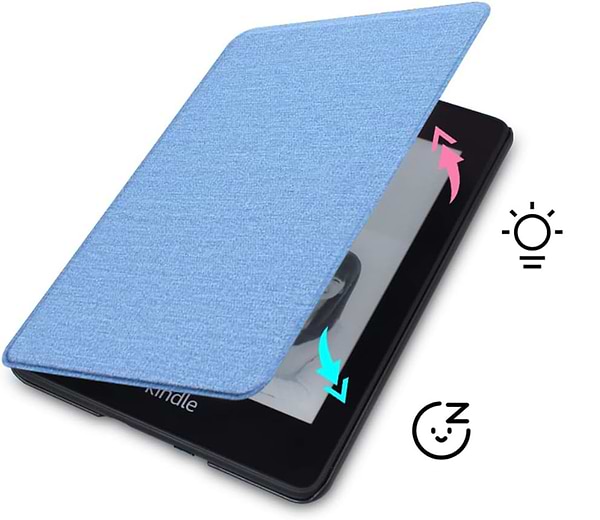 Фото - Чохол для електронної книги BeCover Smart Case for Amazon Kindle Paperwhite 12th Gen / Kindle Colorsoft (2024) 7" Light Blue (712847)
