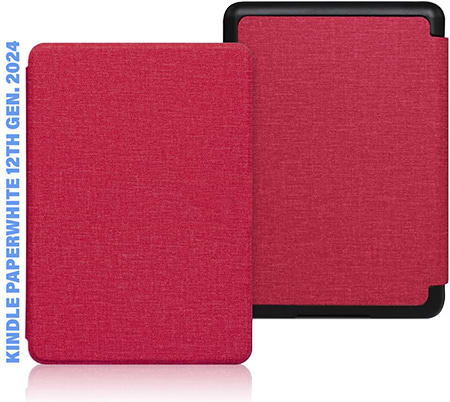 Чехол для электронной книги BeCover Smart Case for Amazon Kindle Paperwhite 12th Gen / Kindle Colorsoft (2024) 7" Red (712849)