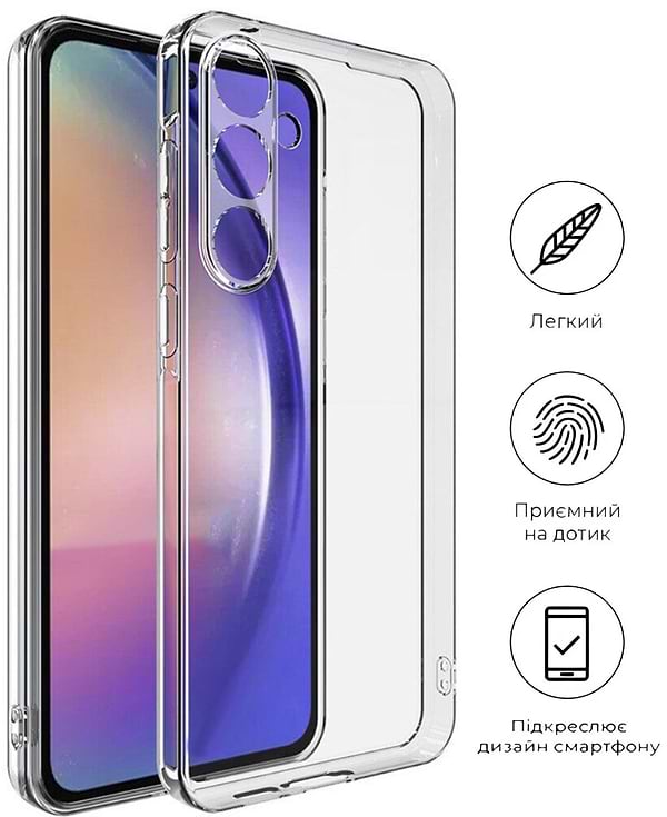 Фото - Чехол для смартфона BeCover for Samsung Galaxy A56 SM-A566 Transparancy (712899)