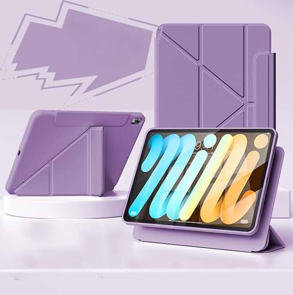Фото - Чехол для планшета BeCover Ultra Slim Origami Flex с креплением Apple iPad Mini 7 2024 Purple (712970)