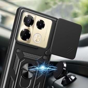 Фото - Чохол для смартфону BeCover Military for Infinix Note 40 Pro (X6851) Black (712160)