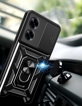 Фото - Чохол для смартфону BeCover Military for ZTE Blade A34 Black (712173)