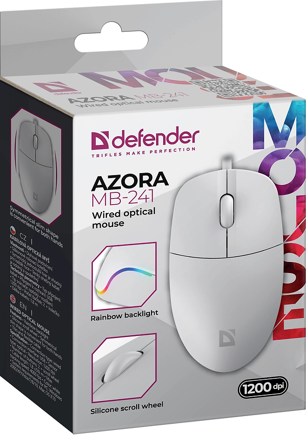 Фото - Мышь проводная Defender Azora MB-241 (52242)