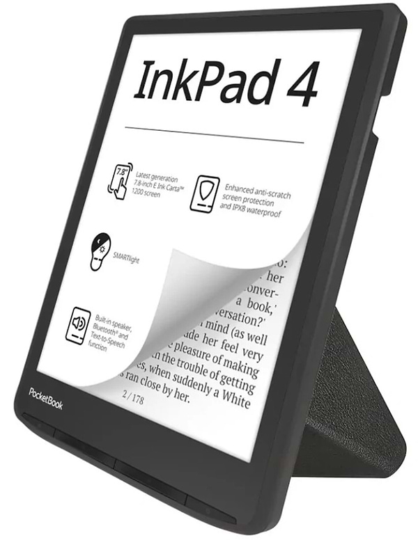 Фото - Чехол для электронной книги BeCover Ultra Slim Origami for PocketBook 743G InkPad 4/InkPad Color 2/InkPad Color 3 (7.8") Black (713082)