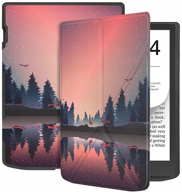 Фото - Чохол для електронної книги BeCover Ultra Slim Origami for PocketBook 743G InkPad 4/InkPad Color 2/InkPad Color 3 (7.8") Dusk (713085)