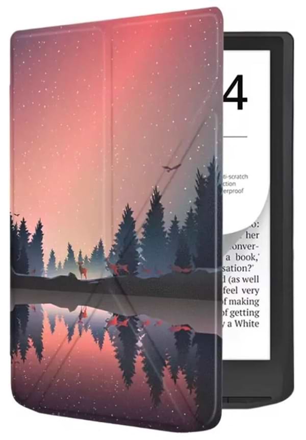 Фото - Чохол для електронної книги BeCover Ultra Slim Origami for PocketBook 743G InkPad 4/InkPad Color 2/InkPad Color 3 (7.8") Dusk (713085)