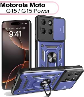 Чохол для смартфона BeCover Military for Motorola Moto G15 / G15 Power Blue (713531) - Фото 1