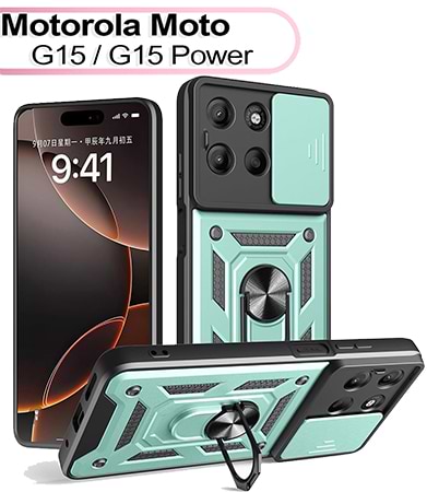 Чехол для смартфона BeCover Military for Motorola Moto G15 / G15 Power Dark Green (713532) - Фото 1