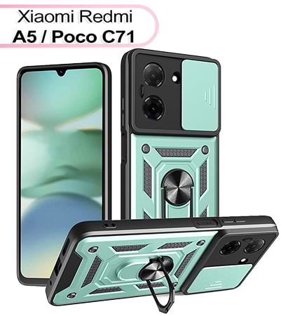 Чехол для смартфона BeCover Military for Xiaomi Redmi A5 / Poco C71 Dark Green (713545) - Фото 1