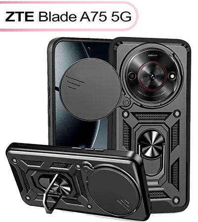 Фото - Чохол для смартфону BeCover Military for ZTE Blade A75 5G Black (713551)