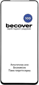 Фото - Захисне скло для смартфону BeCover for ZTE Blade A75 4G 10D Black (713578)