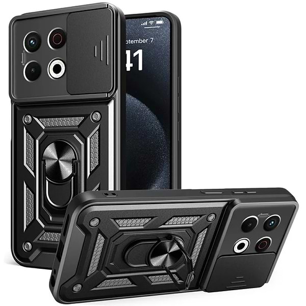 Фото - Чехол для смартфона BeCover Military for Tecno Spark 30 Pro (KL7) Black (713542)