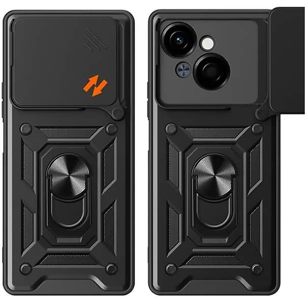 Фото - Чехол для смартфона BeCover Military for Tecno Spark Go 2025/ Pop 9 4G (KL4h) Black (713680)