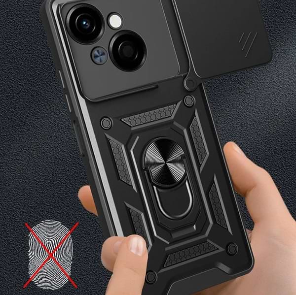 Фото - Чехол для смартфона BeCover Military for Tecno Spark Go 2025/ Pop 9 4G (KL4h) Black (713680)