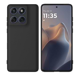 Чохол для смартфону BeCover for Motorola Edge 60 Fusion Black (713772) - Фото 1