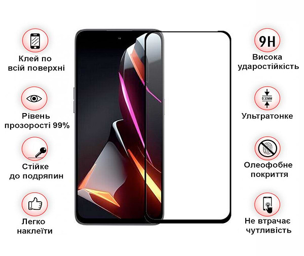 Фото - Захисне скло для смартфону BeCover for Nubia Neo 3 5G Black (713883)