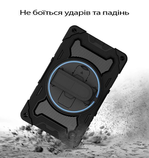 Фото - Чехол для планшета BeCover Horizontal handle for Samsung Galaxy Tab A11 SM-X133/X135 8.7" Black (713940)