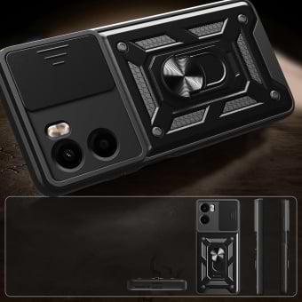 Фото - Чехол для смартфона BeCover Military for Motorola Moto G05 / E15 Black (713527)