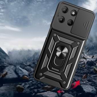 Фото - Чохол для смартфона BeCover Military for Motorola Moto G15 / G15 Power Black (713530)